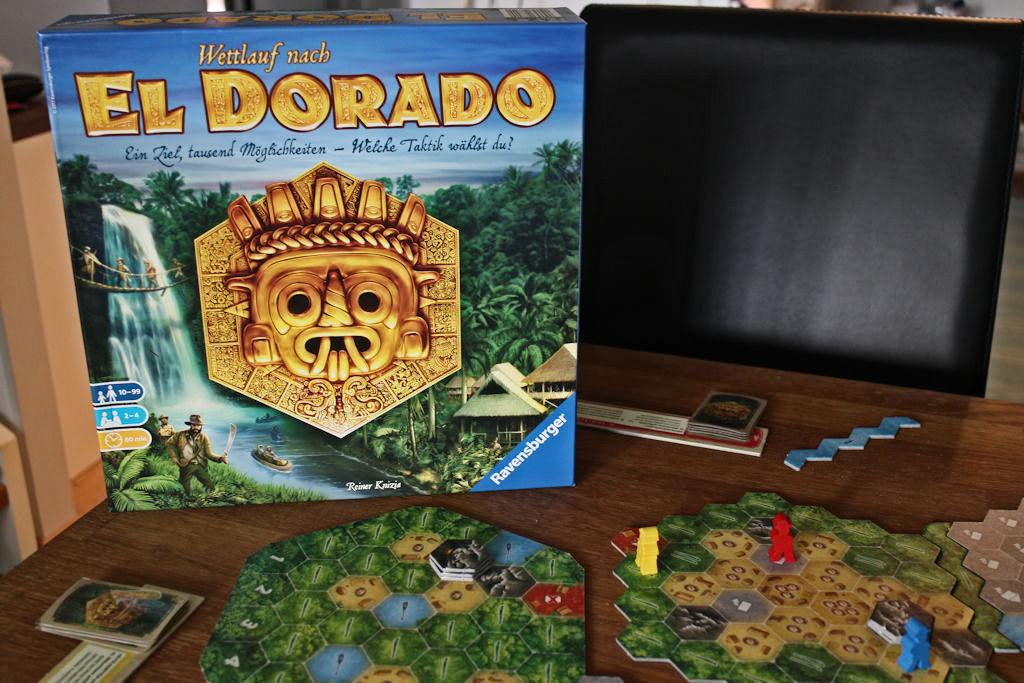 El Dorado - tarunhohtoisen kultaisen kaupungin etsintä on pelin teemana.