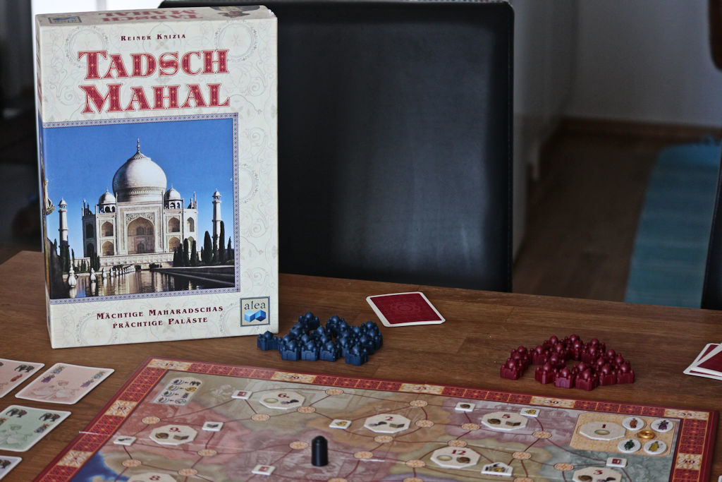 Taj Mahal (tai kuten kuvan hollantilainen painos 'Tadsch Mahal'). Alea-sarjan 3. julkaisu. 